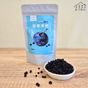 藍莓果乾(野生)100g