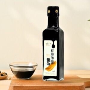 有機薄鹽醬油210ml